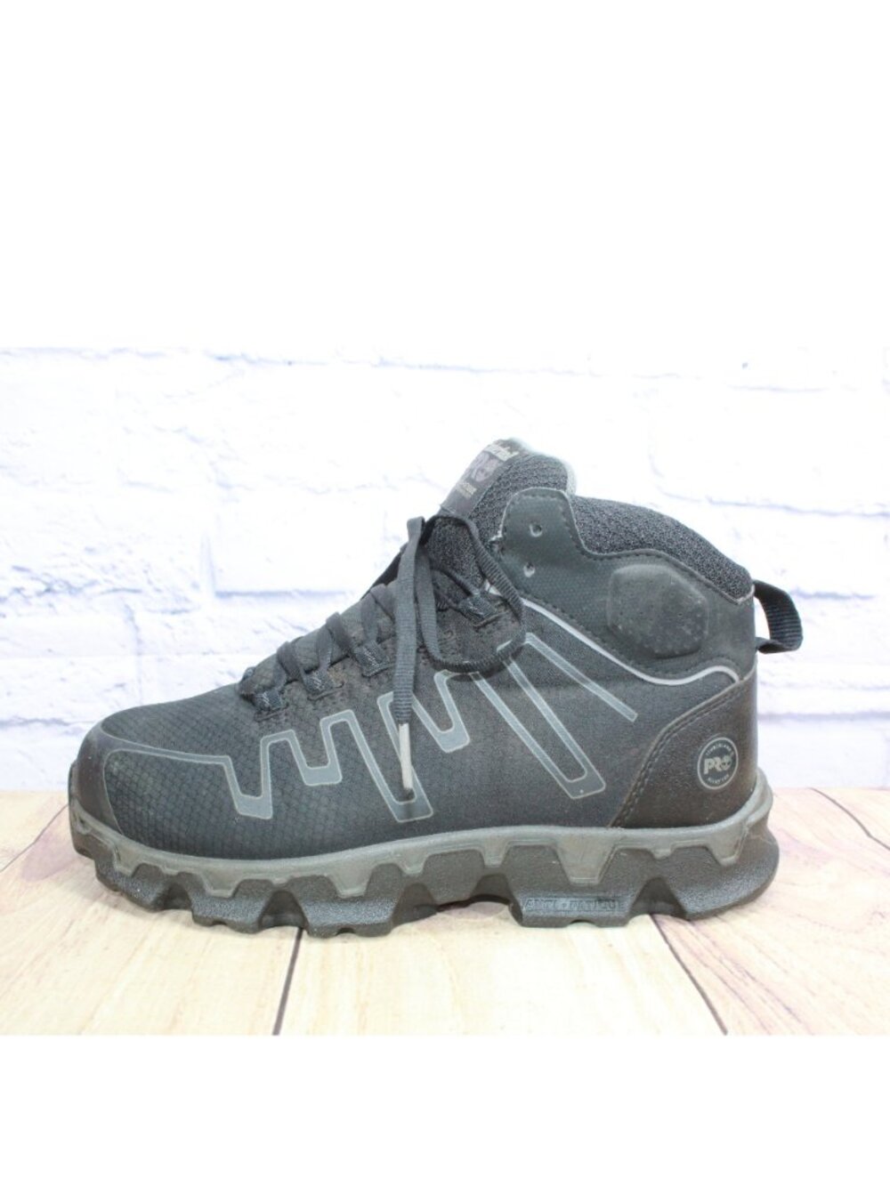Timberland Pro Powertrain Sport Alloy Toe Athletic Work Boot Black Size 8 M